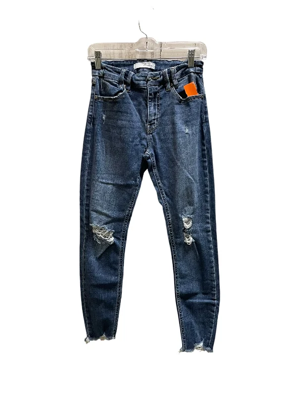 Jeans Skinny By Kancan In Blue Denim, Size: 4 performance