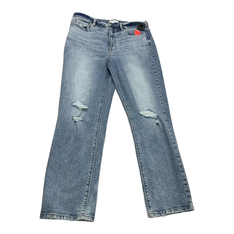 Jeans Straight By Studio Blue In Blue Denim, Size: 10 Earthy Women's 