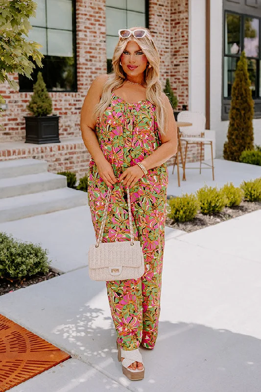 Garden Blooms Jumpsuit Curves Cool Women's Skate