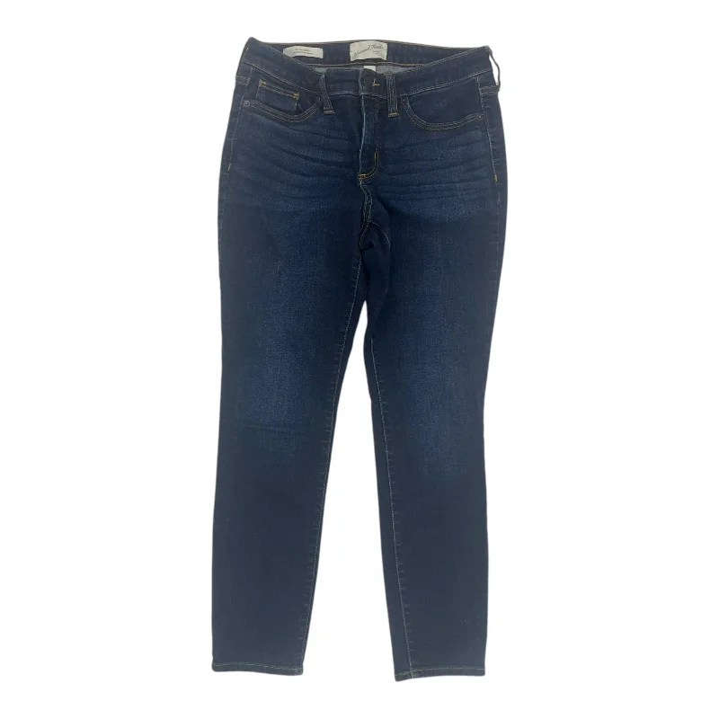 Jeans Skinny By Universal Thread In Blue Denim, Size:6 Contemporary 