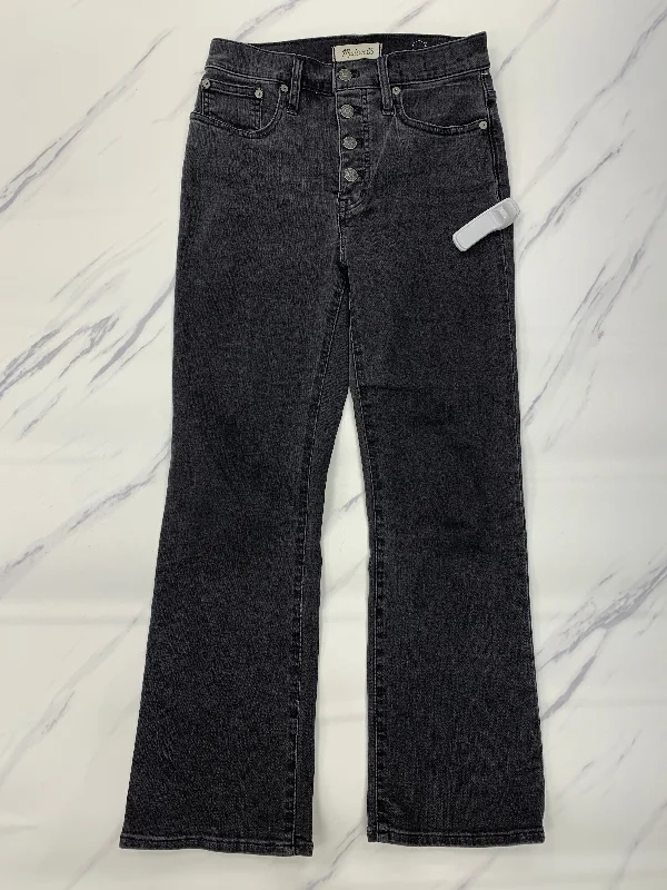 Jeans Cropped By Madewell In Black, Size: 2 Sustainable Organic