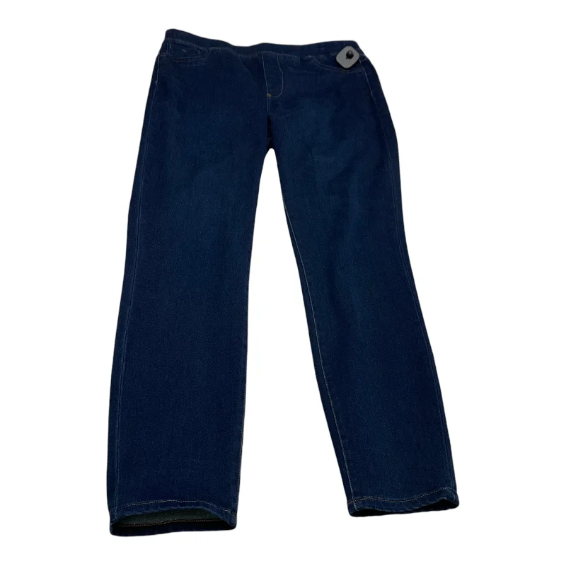 Jeans Straight By Tractr In Blue Denim, Size: 14 Hip Women's Urban
