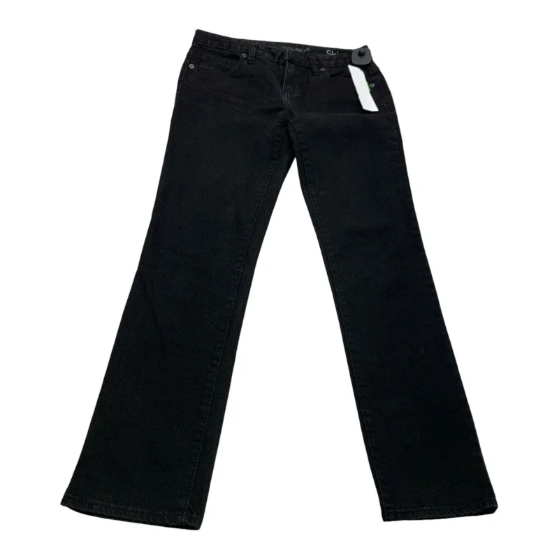 Jeans Skinny By Calvin Klein In Black Denim, Size: 4p Sharp Women's Italian