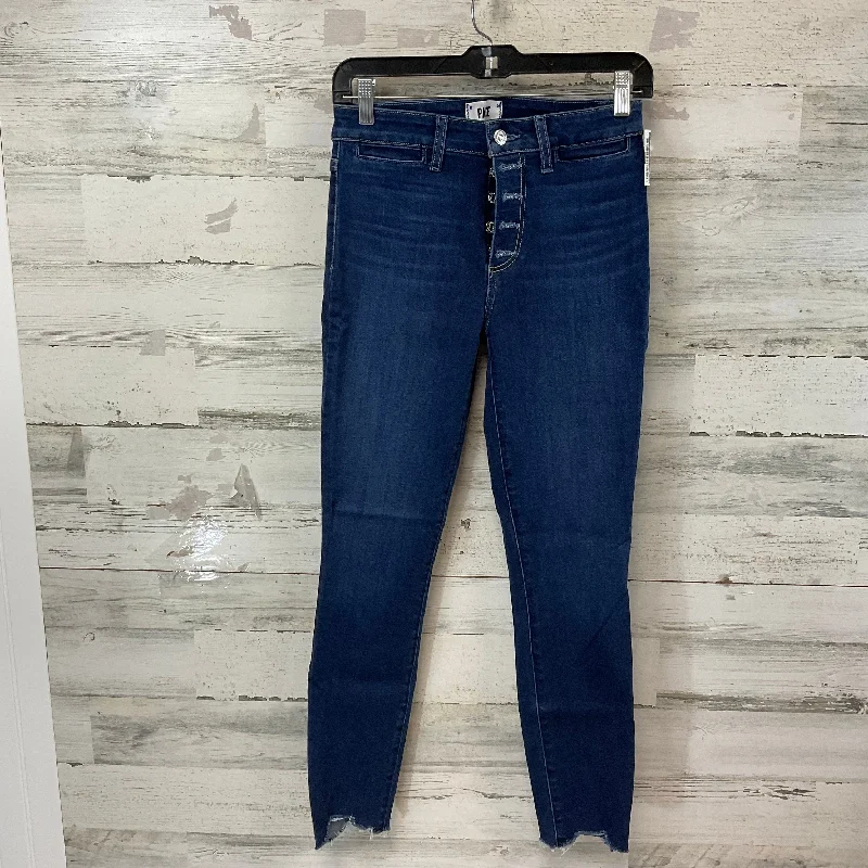 Jeans Skinny By Paige In Blue Denim, Size: 4 British Gentlewoman Style