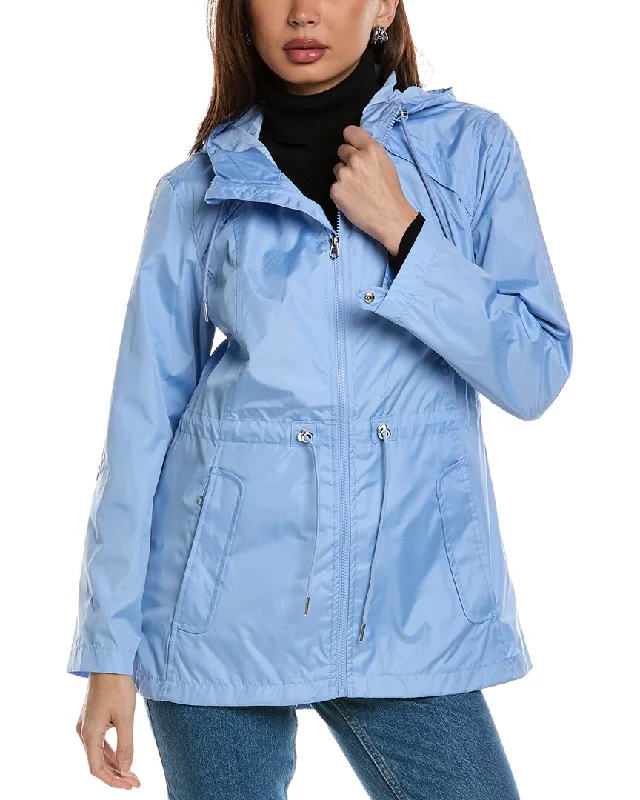 Big Chill Packable Hooded Anorak Cozy Women's Sherpa - lined