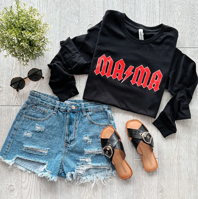 AC/DC Mama • Long Sleeve Scandinavian