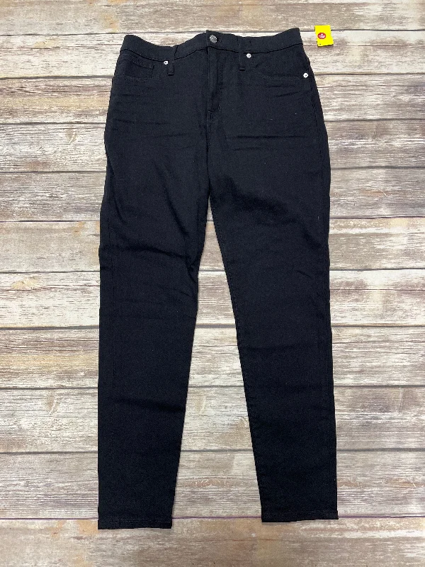 Jeans Skinny By Madewell In Black, Size: 14 Dynamic Women's High - energy