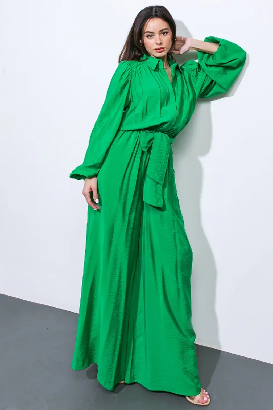 READY FOR TODAY WOVEN JUMPSUIT Edgy Women's Punk