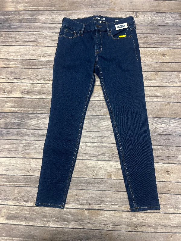 Jeans Skinny By Old Navy In Blue Denim, Size: 8p Cool Women's Skate