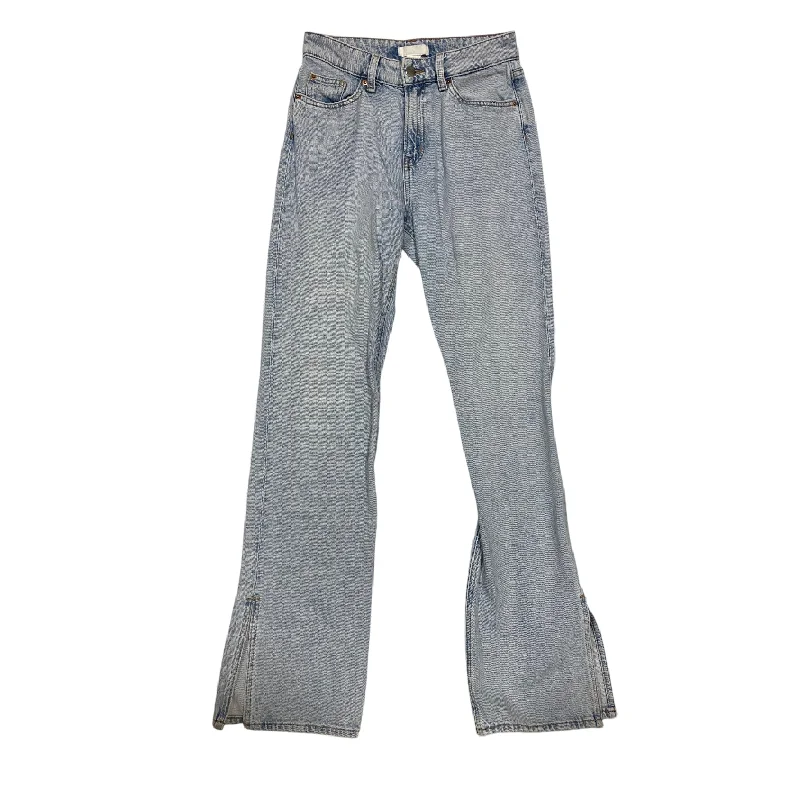 Jeans Boot Cut By H&m In Blue Denim, Size: 2 Country