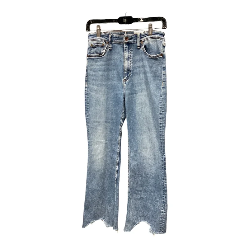 Jeans Boot Cut By Rag & Bones Jeans In Blue Denim, Size: 4 Dapper Women's 1920S