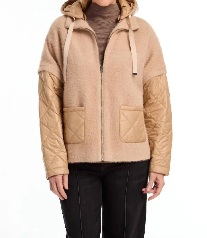 3 In 1 Jacket In Cafe Latte Athletic Women's High - 