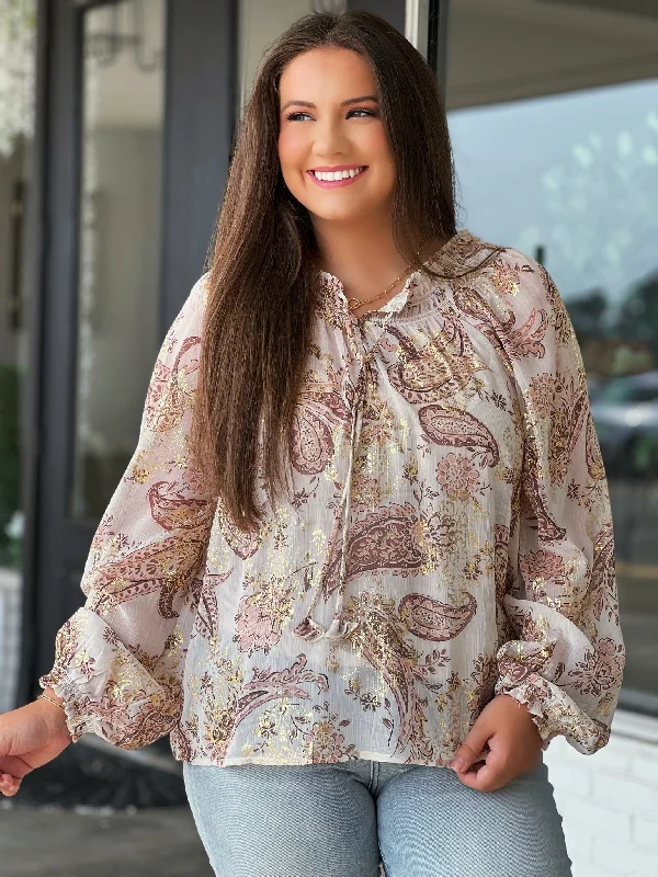 Falling For It All Blouse (FINAL SALE) European