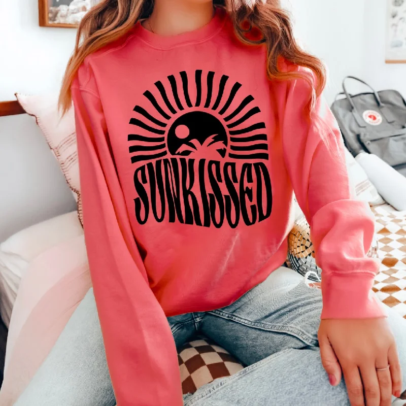 Sunkissed • Watermelon Long Sleeve Casual Women's Loose - fitting