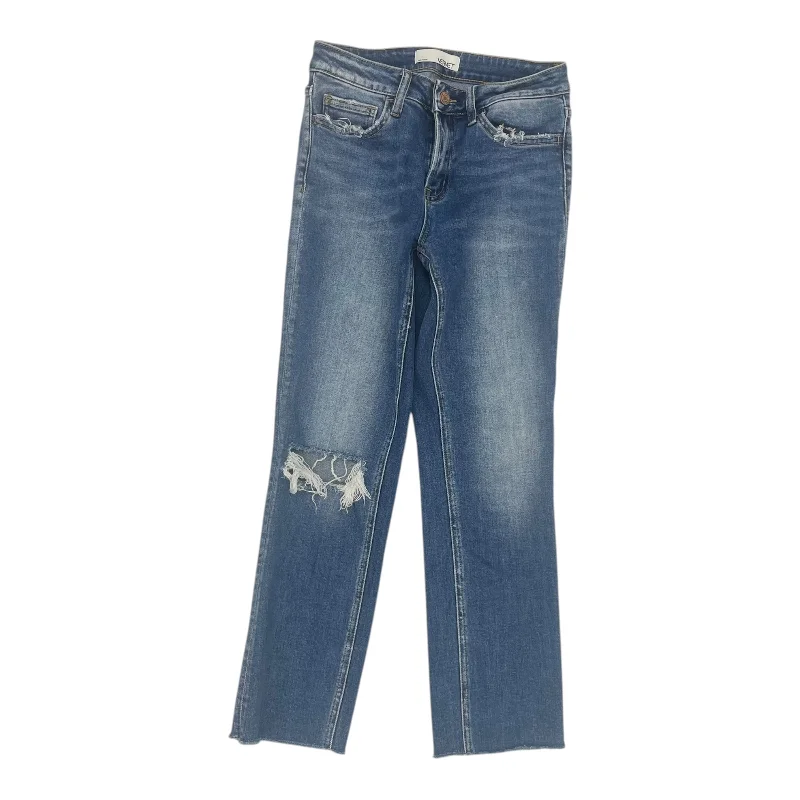 Jeans Straight By Vervet In Blue Denim, Size:2 Vacation