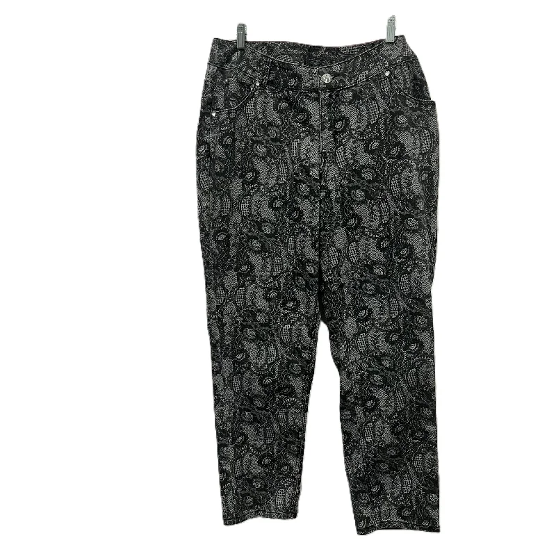 Jeans Straight By Lane Bryant In Grey, Size: 18 Athletic Women's High - 