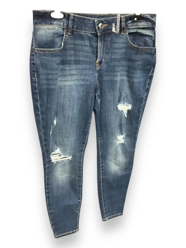 Jeans Skinny By Maurices In Blue Denim, Size: 10 Country