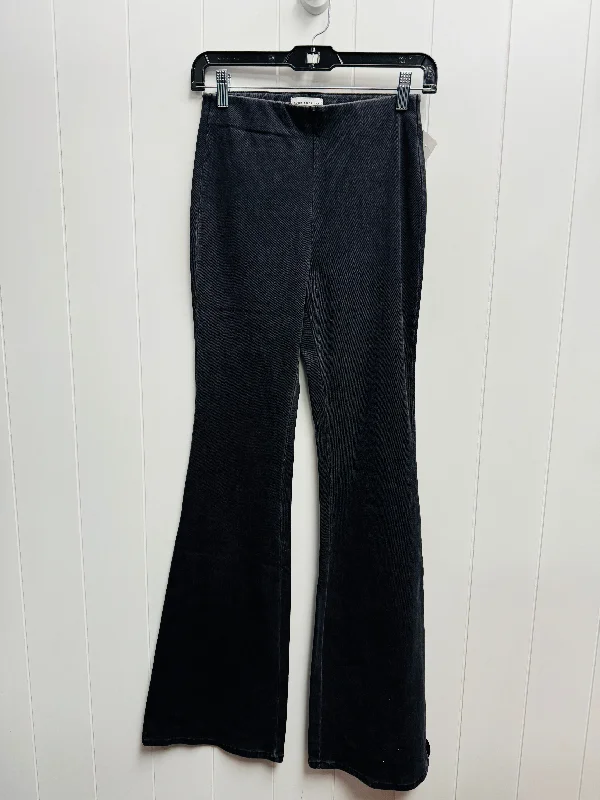 Jeans Flared By Good American In Black Denim, Size: S Contemporary 