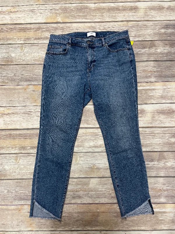 Jeans Skinny By Loft In Blue Denim, Size: 10p Refined Women's Velvet