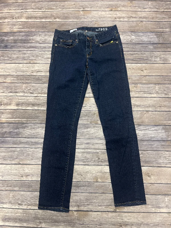 Jeans Skinny By Gap In Blue Denim, Size: 6 Stylish Women's Tropical 