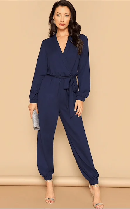 ONE CASUAL DAY JUMPSUIT Elegant Women's Formal 