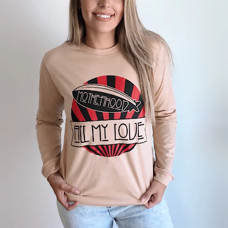 All My Love • Long Sleeved Dapper Women's Bow - adorned