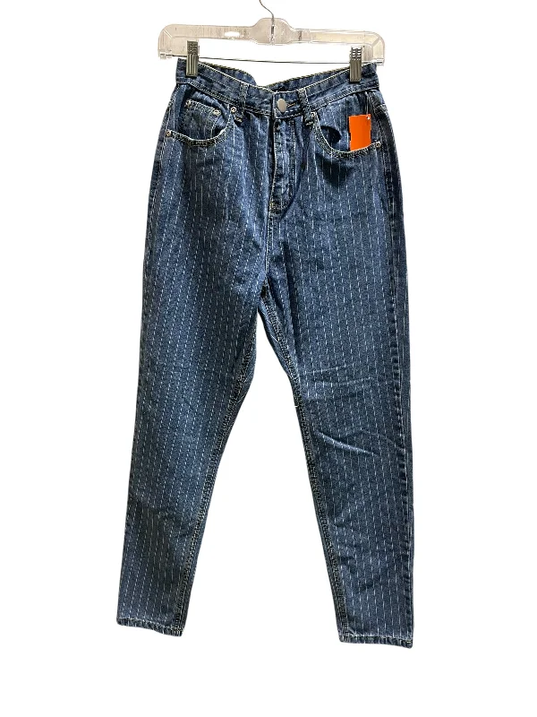 Jeans Boot Cut By Nasty Gal In Blue Denim, Size: 4 Relaxed Women's 