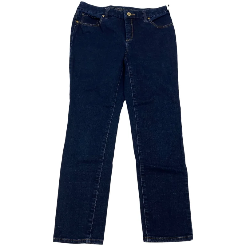 Jeans Skinny By Chicos In Blue Denim, Size: 0p Vintage Women's 1970S 