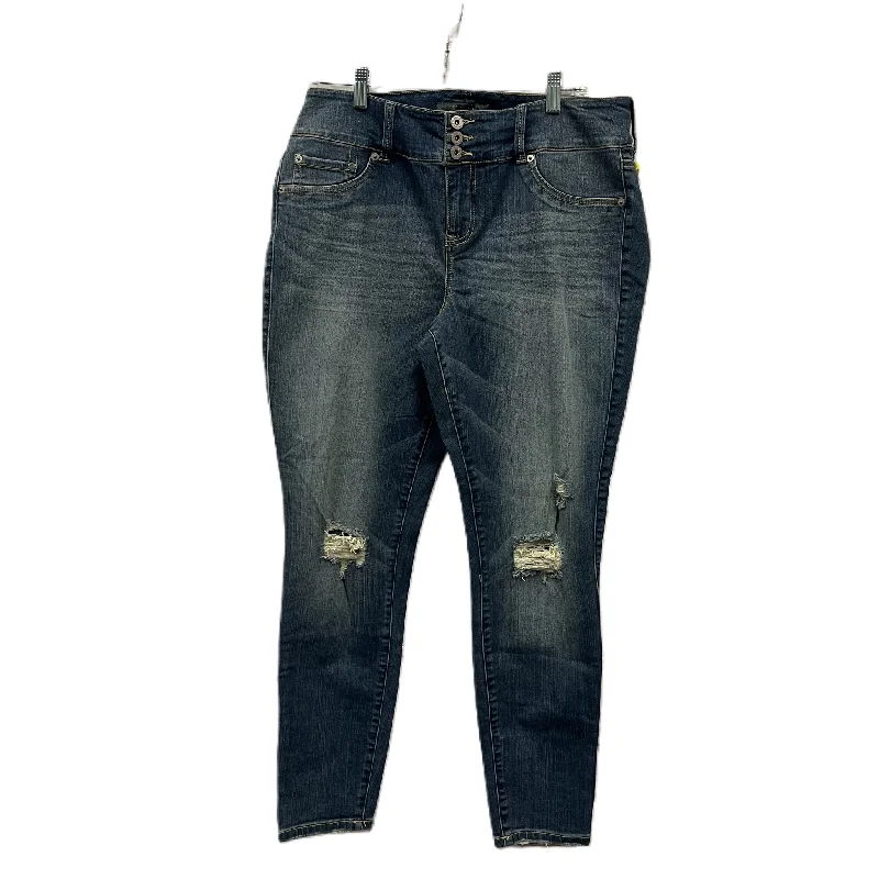 Jeans Skinny By Torrid In Blue Denim, Size: 16 Youthful Women's Anime - inspired