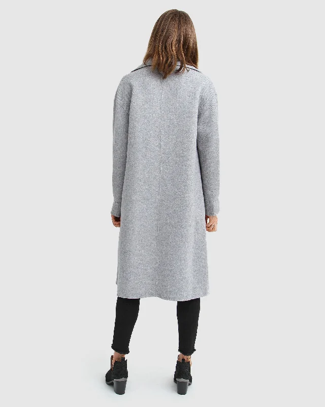 Dream Lover Loose Fit Wool Blend Coat Dynamic Women's High - energy