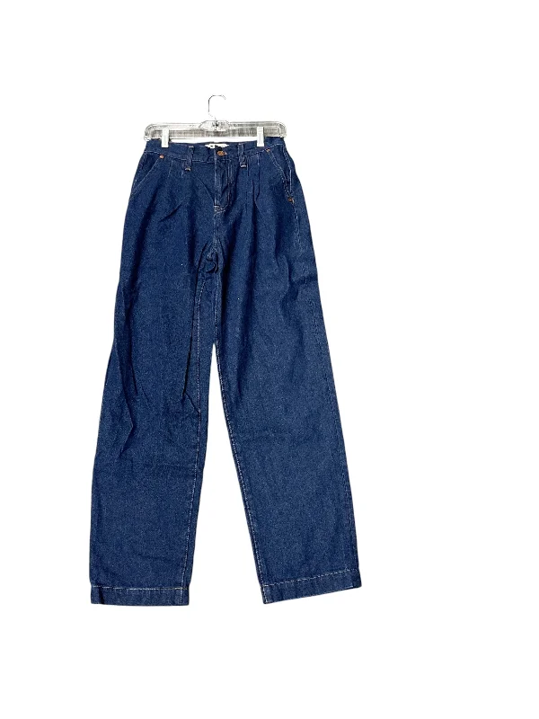 Jeans Straight By Madewell In Blue Denim, Size: 2 performance