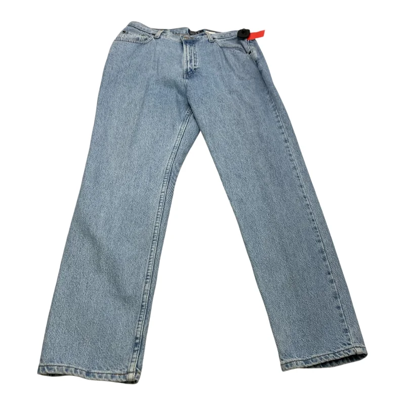 Jeans Straight By Old Navy In Blue Denim, Size: 14 Unique Women's Upcycled