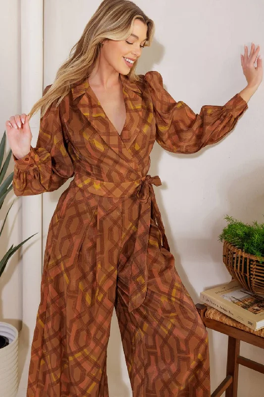 LOST IN THE STARS WOVEN JUMPSUIT Relaxed Women's 
