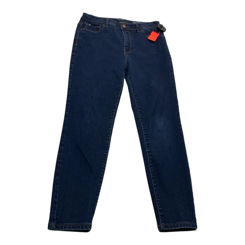 Jeans Skinny By Clothes Mentor In Blue Denim, Size: 10 Cozy Women's Winter