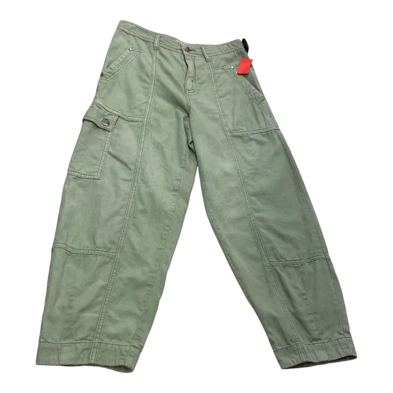 Jeans Wide Leg By Anthropologie In Green, Size: 2 Cashmere