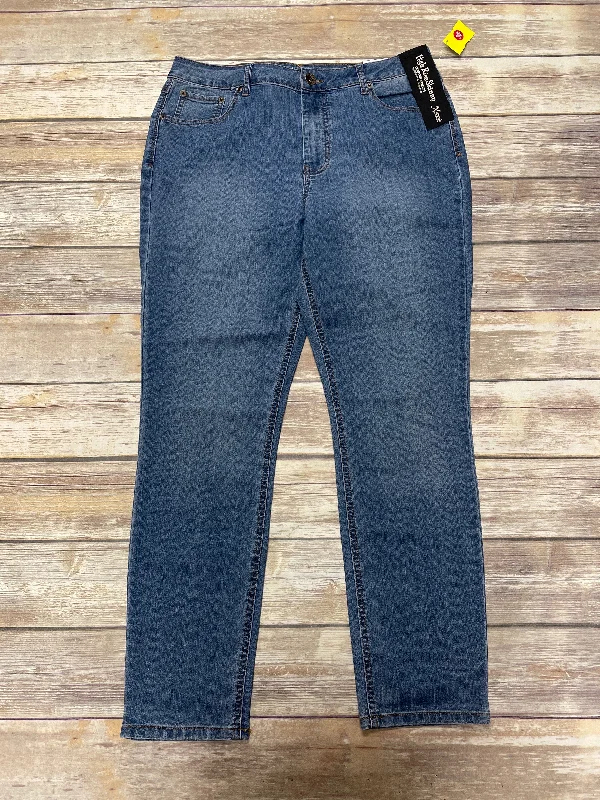 Jeans Skinny By Natural Reflections In Blue Denim, Size: 16 Dynamic Women's Moto
