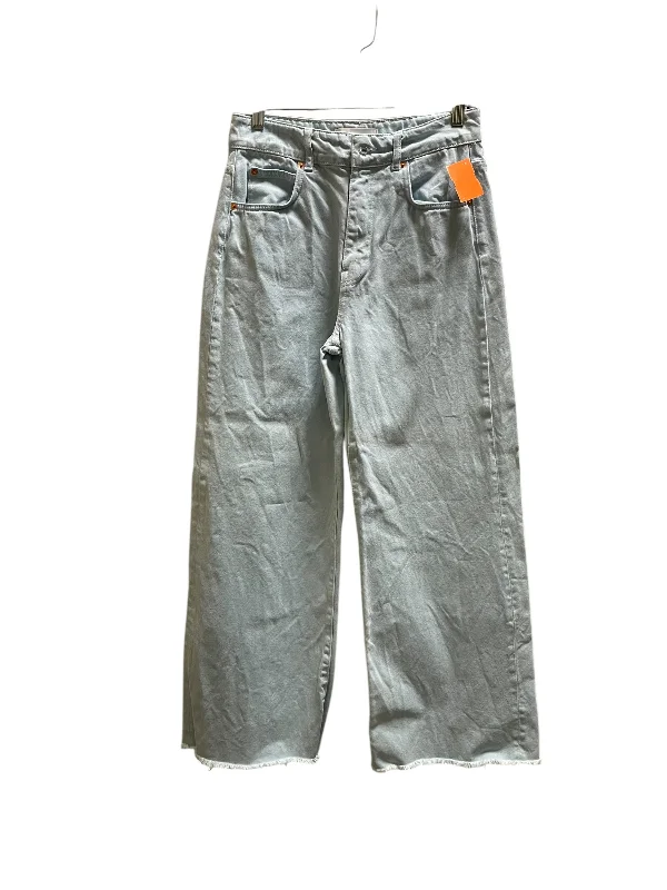 Jeans Flared By Zara In Blue, Size: 6 Luxurious Women's High -  end