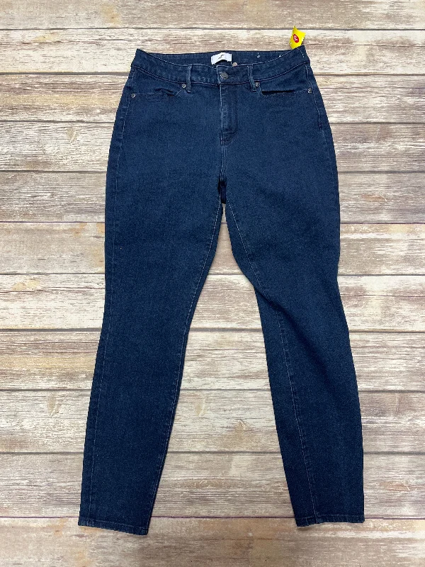 Jeans Skinny By Loft In Blue Denim, Size: 10 Bold Women's Statement