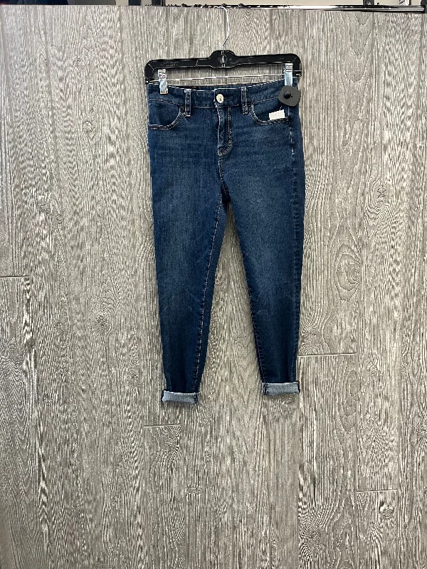 Jeans Skinny By American Eagle In Blue Denim, Size: 0 Sporty Women's Tennis