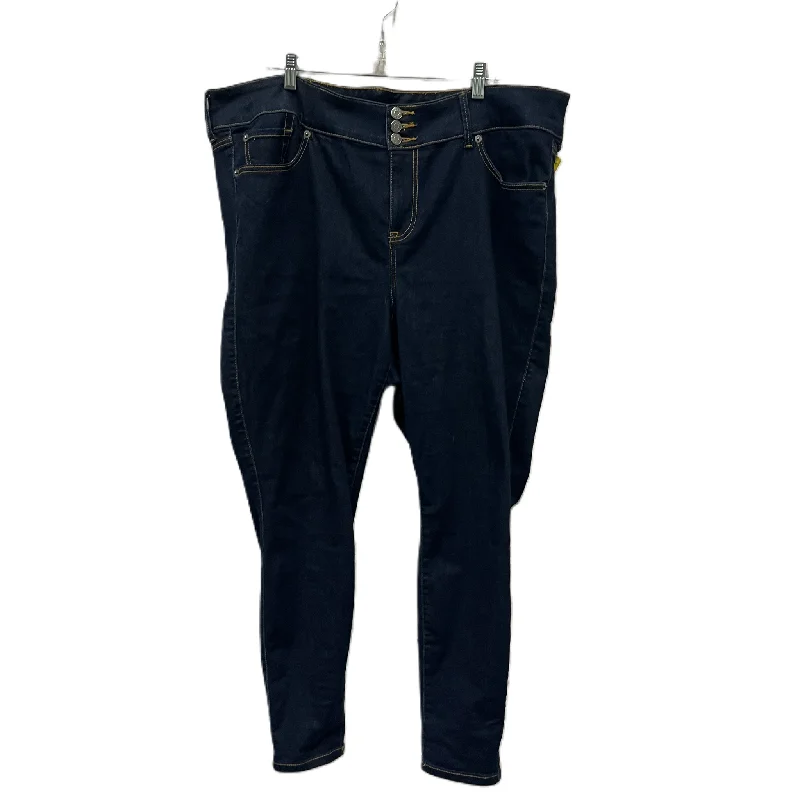 Jeans Jeggings By Torrid In Blue Denim, Size: 22 Traditional Women's Wool