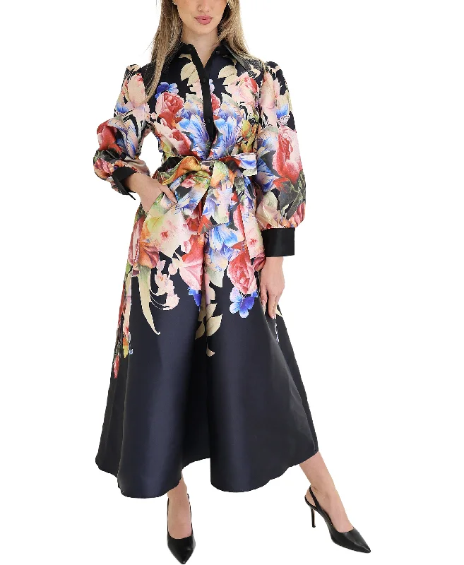 Floral Gown Dress French