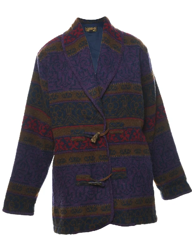 Eddie Bauer Wool Coat - M Sharp Women's Italian