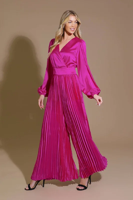 CRUSHING ON YOU SATIN JUMPSUIT Cashmere