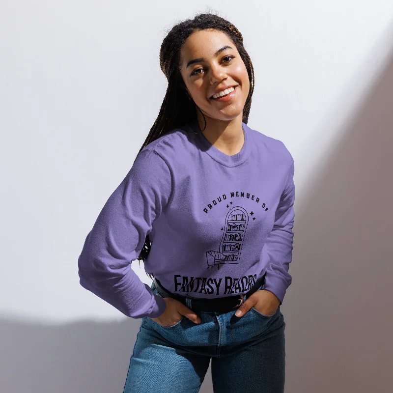 Member of Fantasy Readers Book Club Long-sleeve Shirt Confident Women's Power