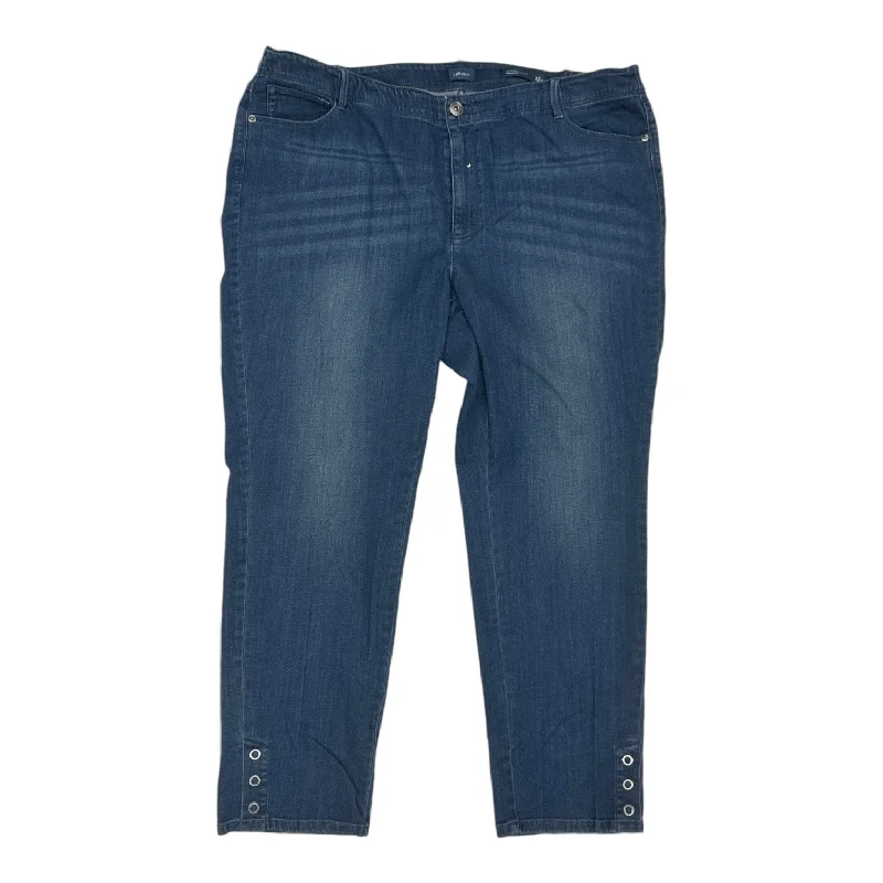 Jeans Skinny By J. Jill In Blue Denim, Size:22 Elegant Women's 