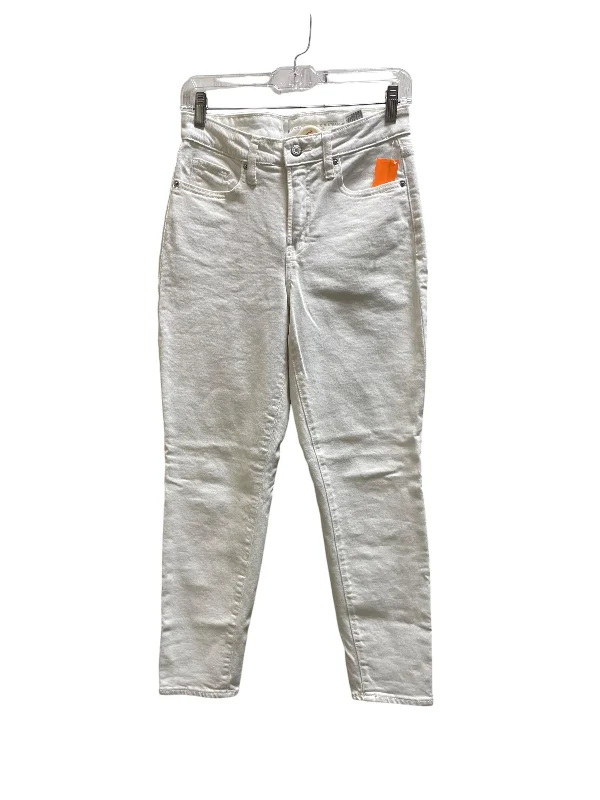 Jeans Boot Cut By Old Navy In White, Size: 2 Laid - back Women's Vibe