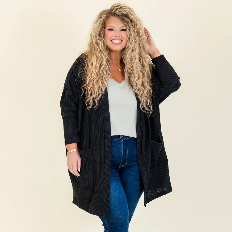 In My Cozy Era Cardigan, Black Hip Women's Urban