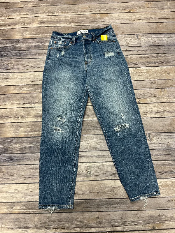 Jeans Cropped By Daze In Blue Denim, Size: 2 Modern Women's 