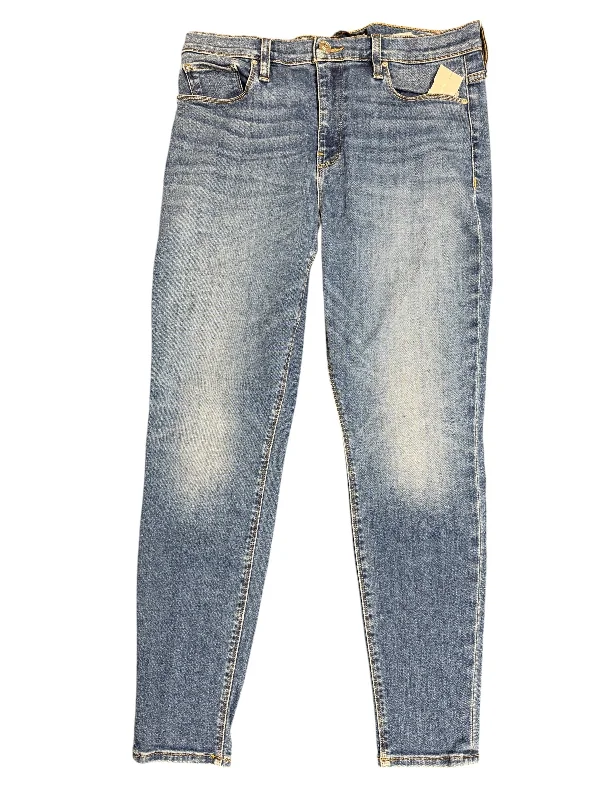 Jeans Skinny By Hudson In Blue Denim, Size: 10 Athletic Women's High - 