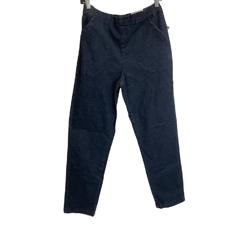 Jeans Jeggings By Croft And Barrow In Blue Denim, Size: M Youthful Women's Pop